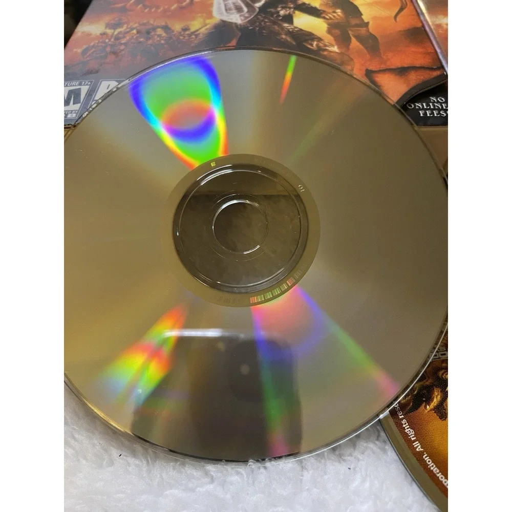 Dungeon Siege II PC CD ROM Computer Game 2005 CIB Manual 4 Discs Mature‎